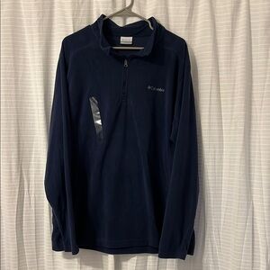 Columbia Dark Blue Fleece Pullover